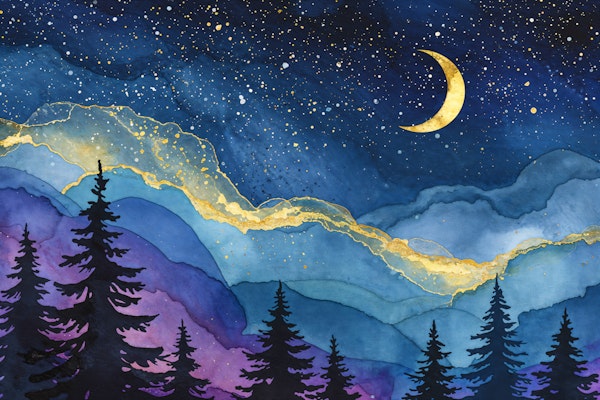 Celestial Forest View