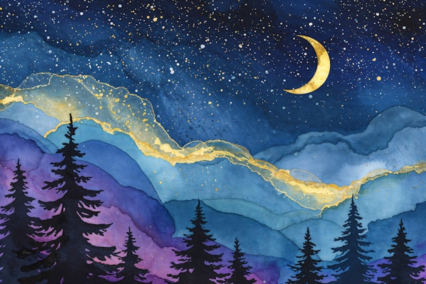 Celestial Forest View