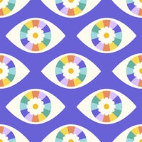 Rainbow Eyes Mural ταπετσαρία