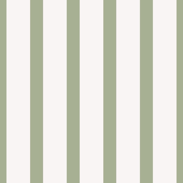 Minimal Striped Design Calm Green Beige