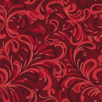 Bohemian jewel flourish rubin red ταπετσαρία