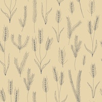 Denim and bamboo wheat field ταπετσαρία