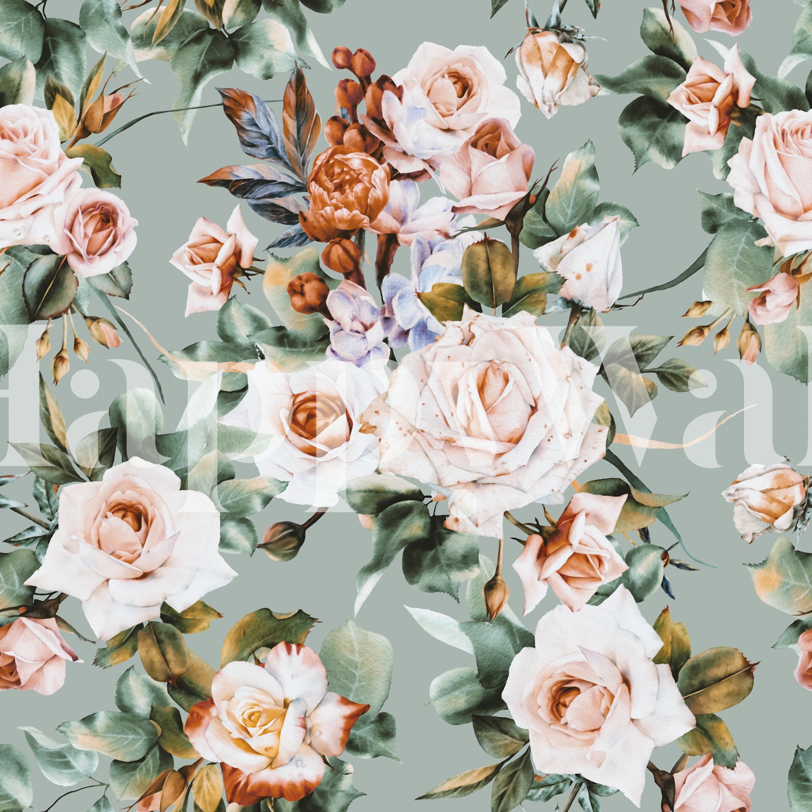 Pink Floral Wallpaper for Bedroom & Living Room