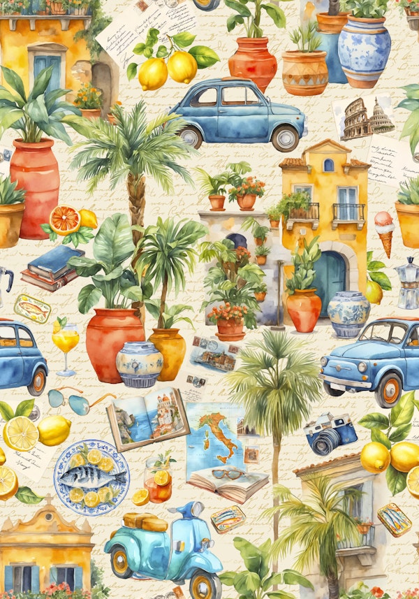 Nostalgic Mediterranean Journey