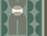 Retro Arch Design tapet