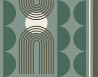 Retro Arch Design tapeet