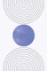 Minimalist Blue Symmetry