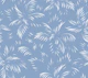 Palm Leaf Highlights - Light Blue