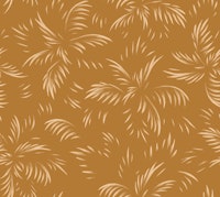 Palm Leaf Highlights - Mustard behang