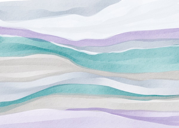 Gentle Oceanic Stripes