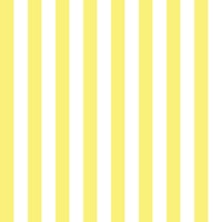 Pastel Butter Yellow White Stripes - Medium tapete