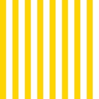 Bright Butter Yellow White Stripes - Medium tapete
