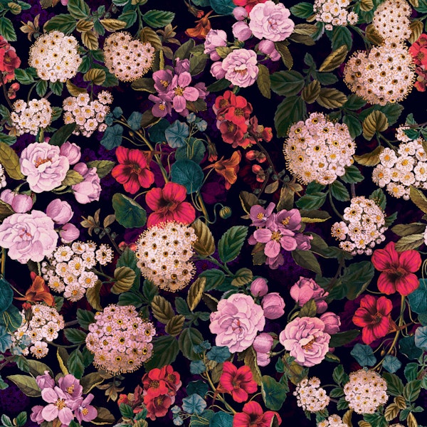 Brightly Glowing Flowers II