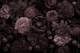 Victorian Grandeur Large Flowers Brown