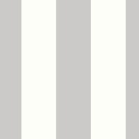 Warm grey and off white awning stripe tapety