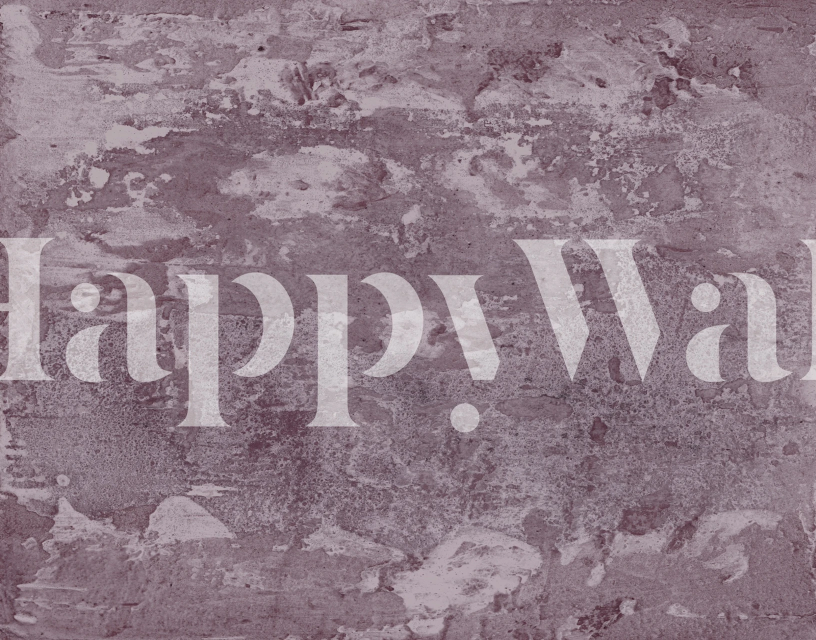 Papel de parede Dusty Mauve Texture exibido em um room