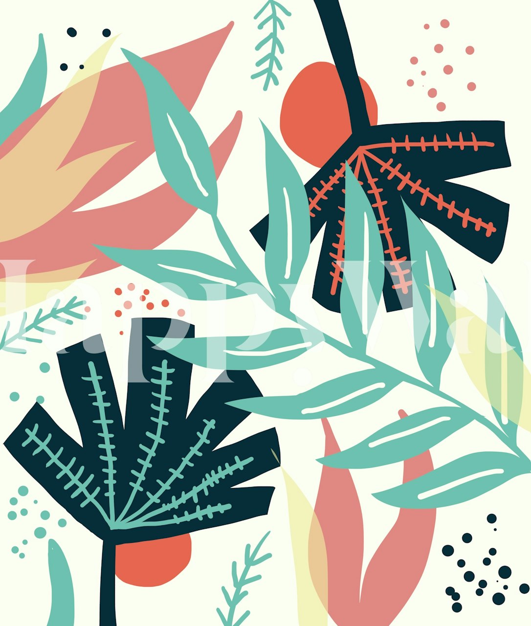 Rustic Sunsets tapet i en ruminställning