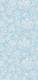 Dreamy Chalk Chintz Floral in Blue and Cream