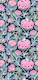 Chalk Chintz in Pink Purple and Blue Green