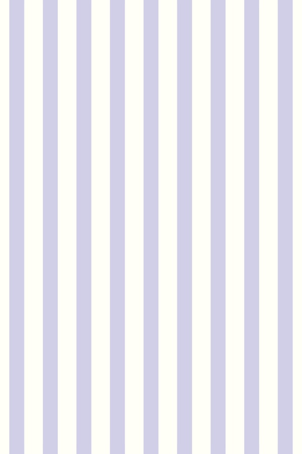 Classic thin stripes muted lavender