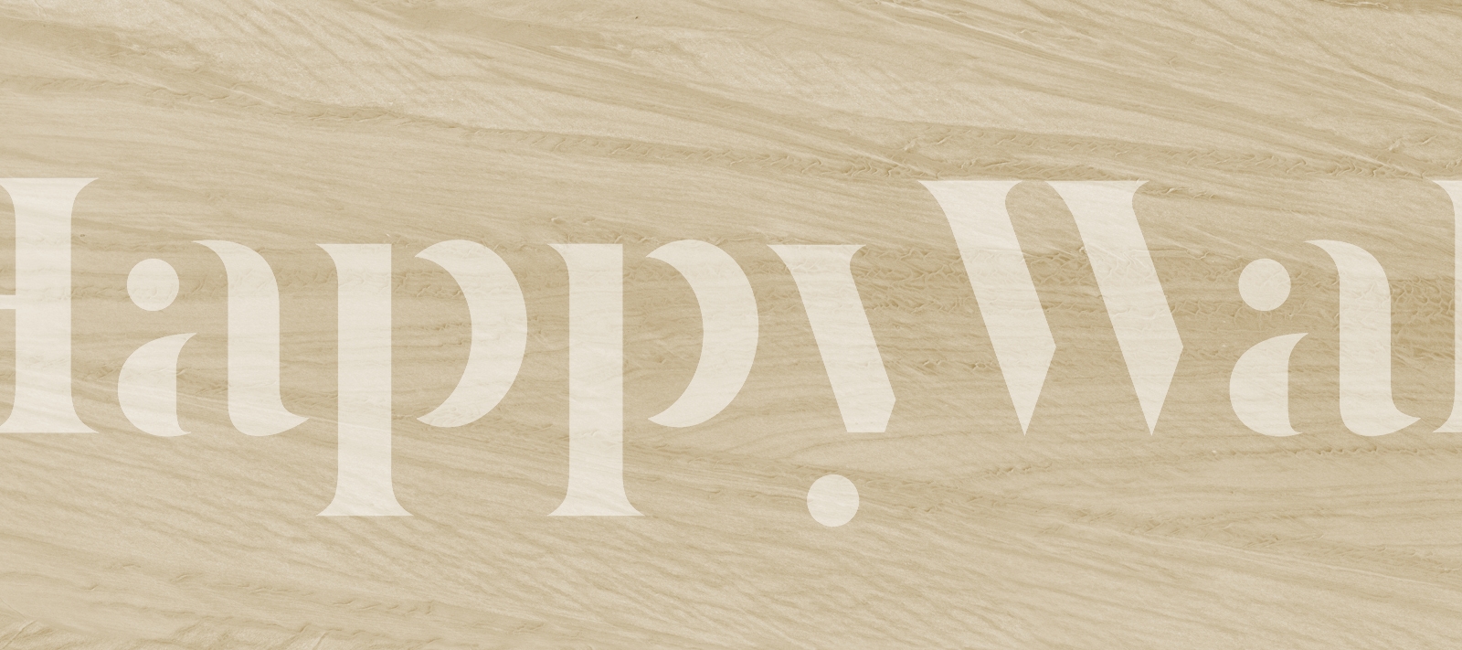 Soft beige wood style wallpaper with natural stone look.