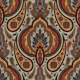 Heritage Paisley in Burnished Reds & Golds