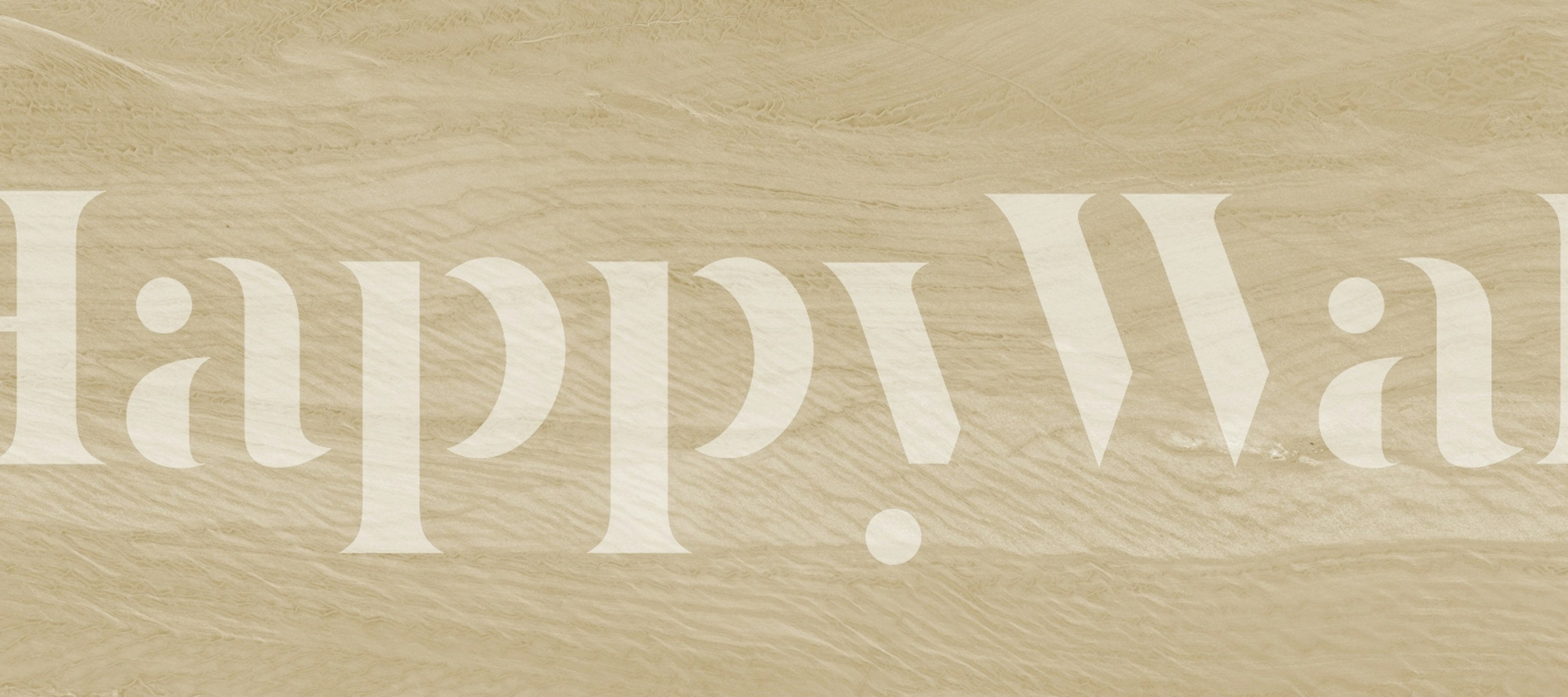 Ceramic tile look natural granite wallpaper in a room