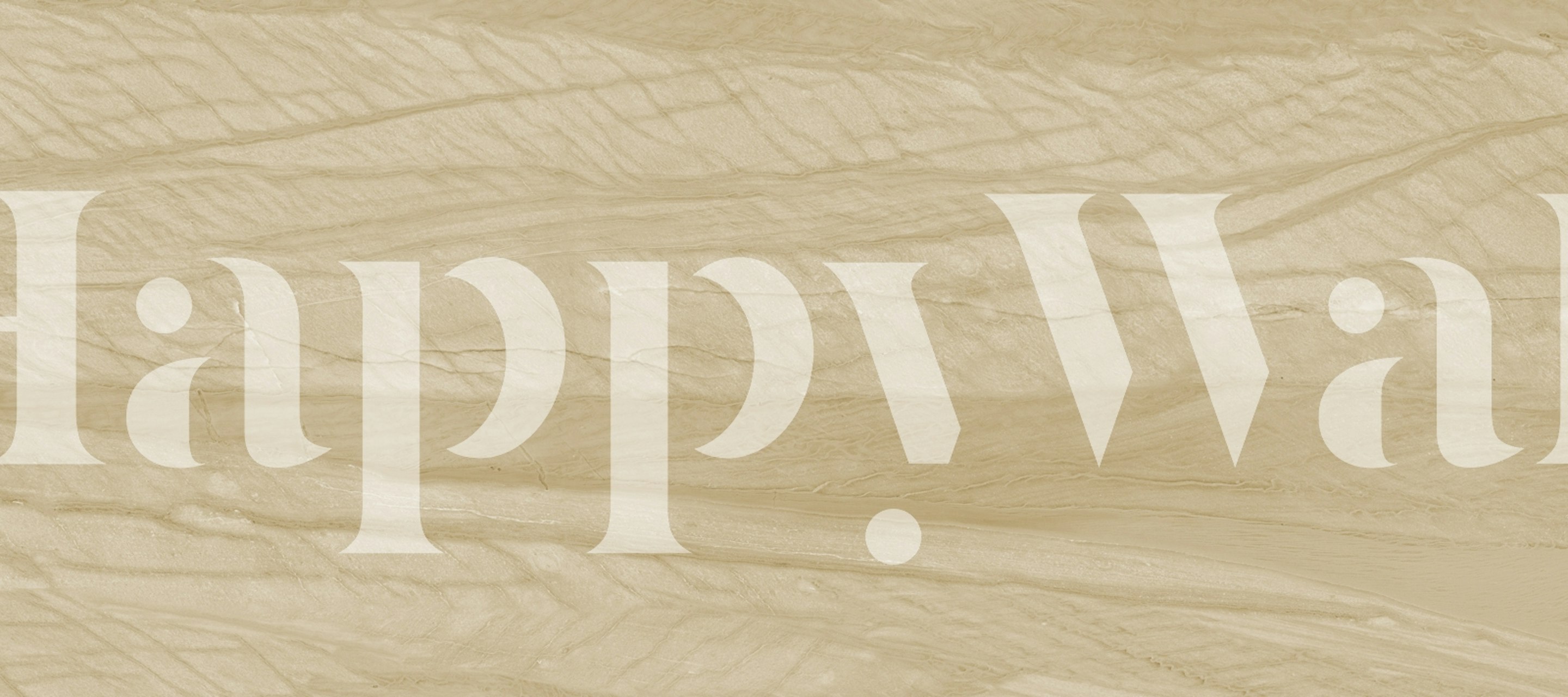 Wall tile ceramic look granite wallpaper i ett rum