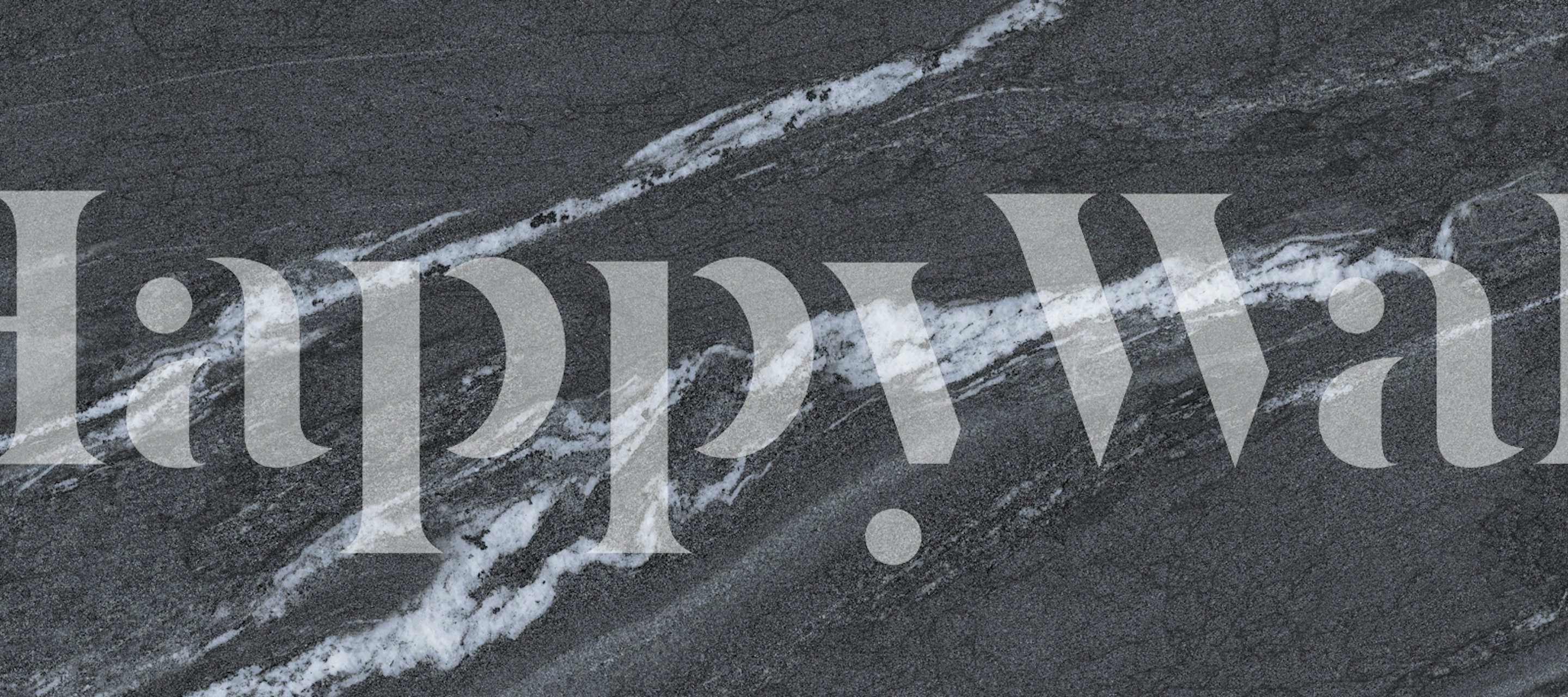 Carta da parati Black marble tile look in una stanza