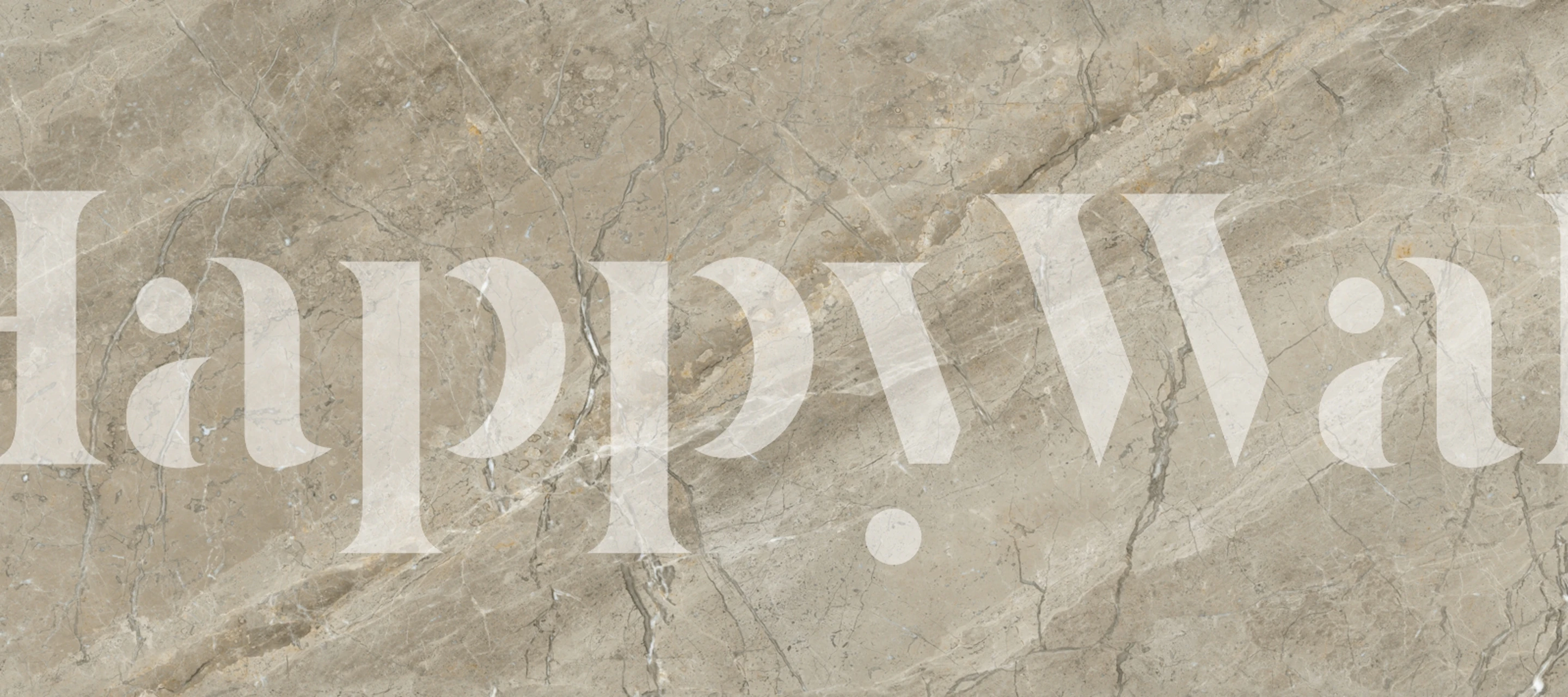 Grey Emperador Marble tapetti huoneessa