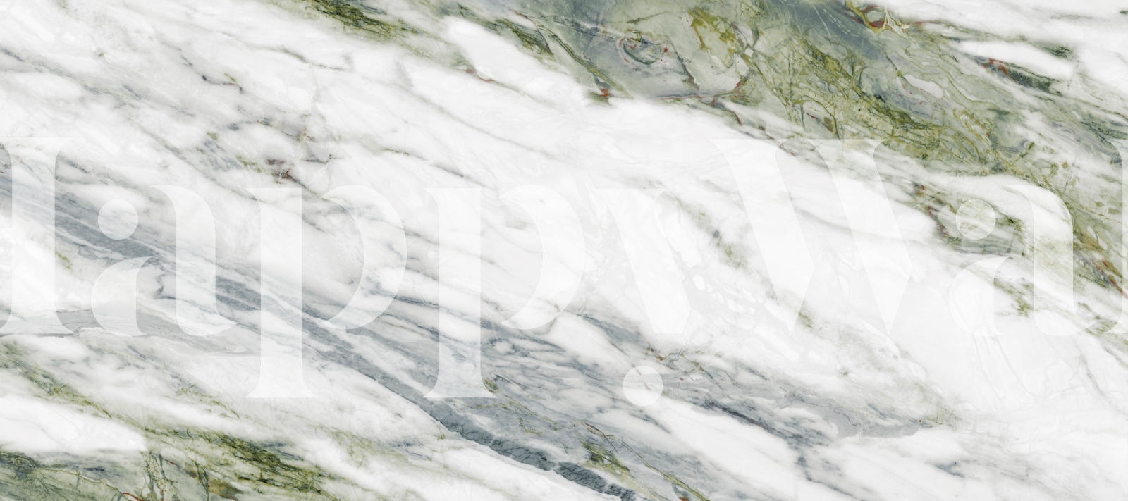 White granite textures wallpaper in a room