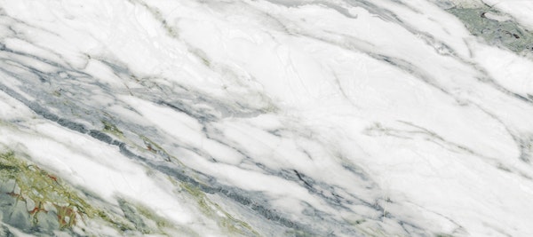 White Green Italian Marble