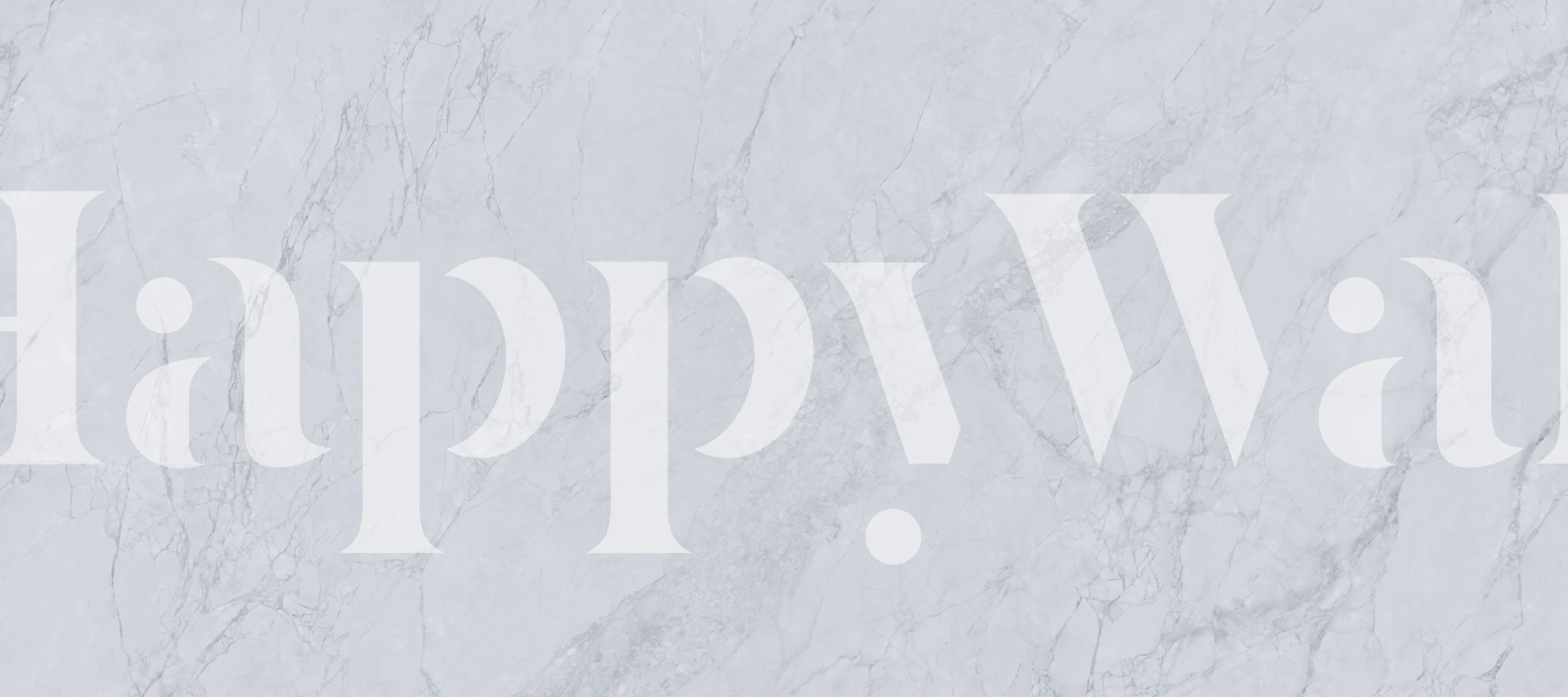 Papel de parede Carrara Marble Stone em um quarto