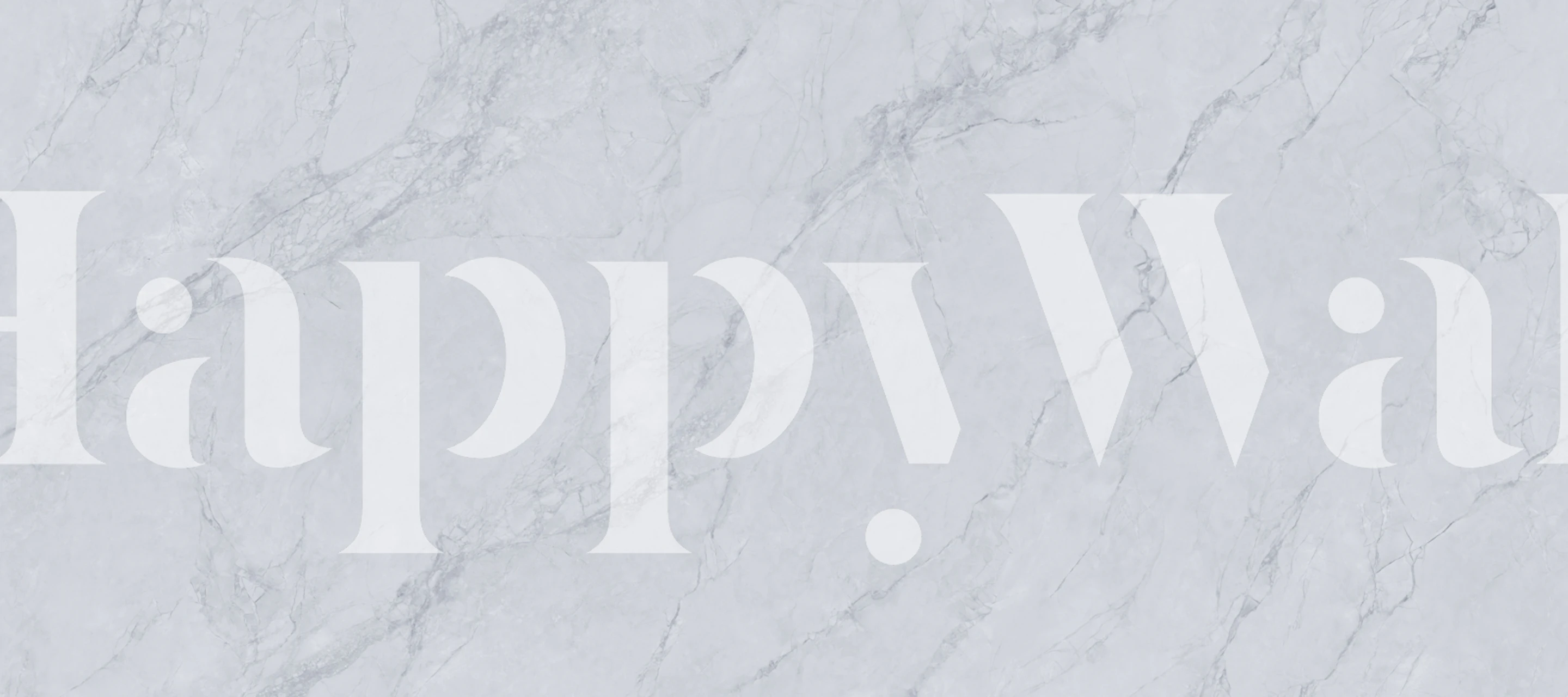 Grey Stone Marble behang in een kamer