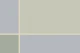 Geometric Color Block – Muted Green & Blue