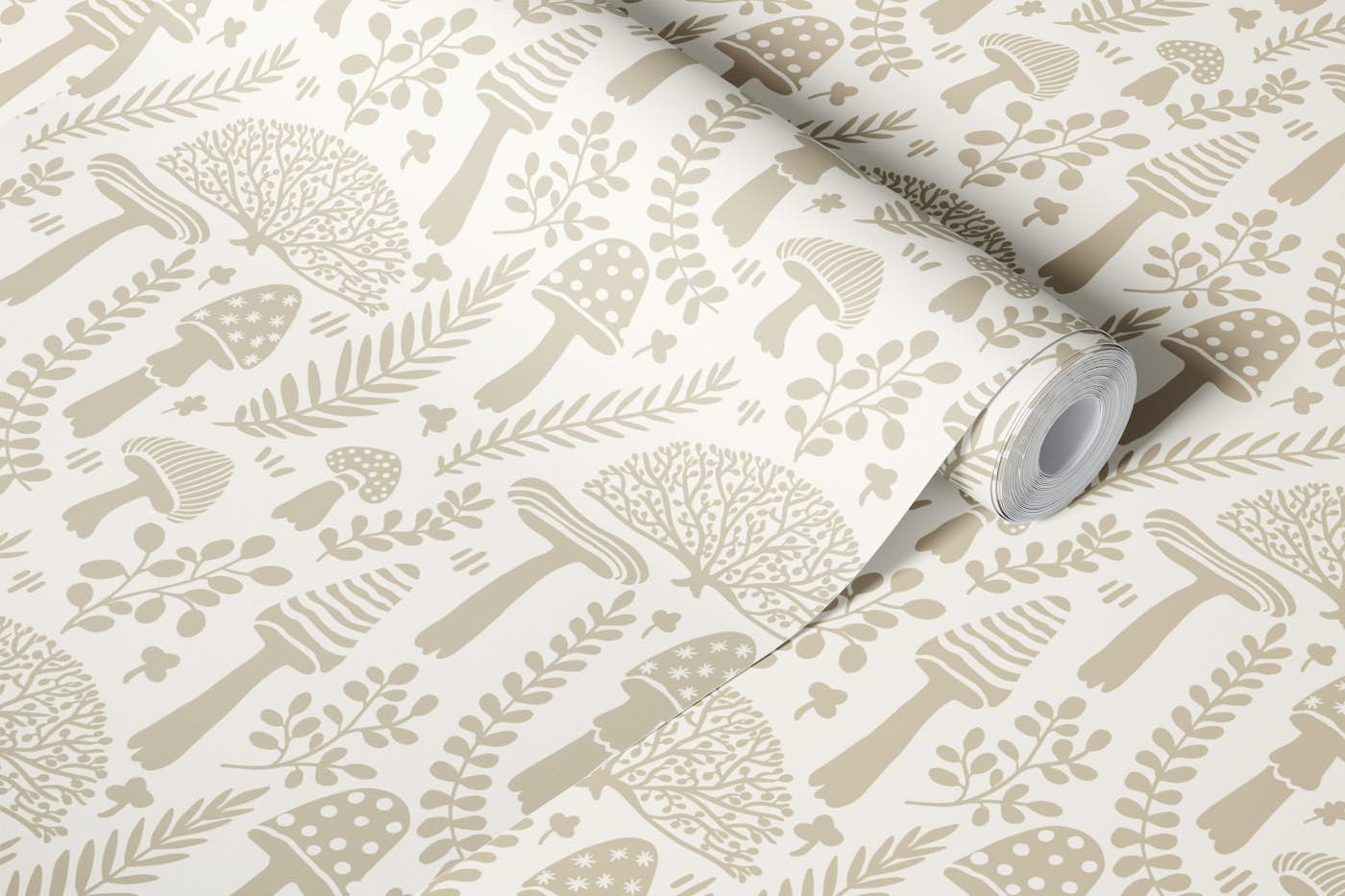 Neutral Nature Magic wallpaper roll