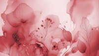 Serenity Blossom Dream Pure Red wallpaper