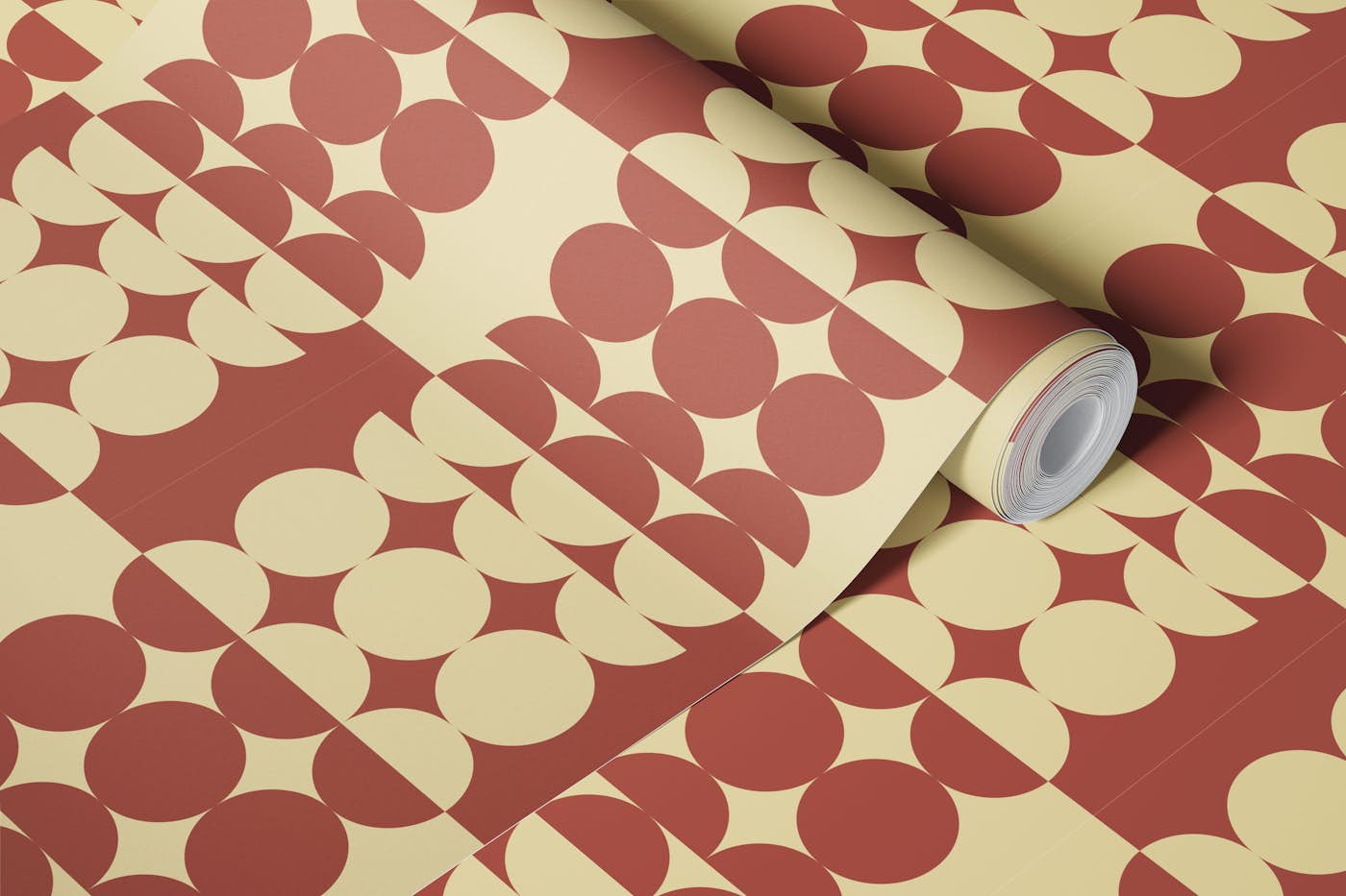 Soft Browns and Creams wallpaper roll