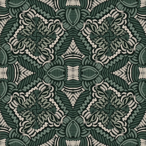 Intricate Forest Mosaic