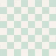 Retro Checkerboard Squares - Mint Green