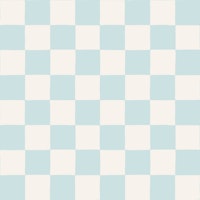 Retro Checkerboard Squares - Soft Blue ταπετσαρία
