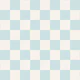 Retro Checkerboard Squares - Soft Blue