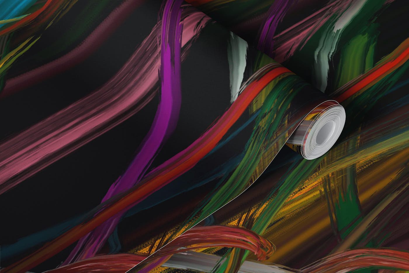 Wild Botanical Burst wallpaper roll