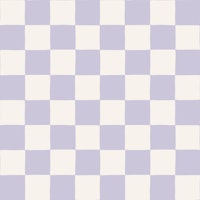 Retro Checkerboard Squares - Preppy Lilac ταπετσαρία