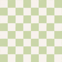 Retro Checkerboard Squares - Pistachio Green wallpaper