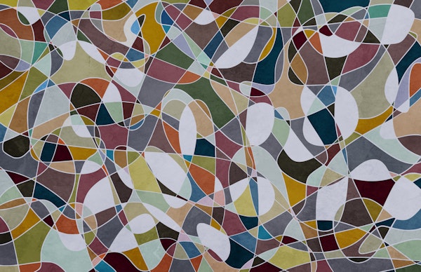 Multicolor Abstract Dance