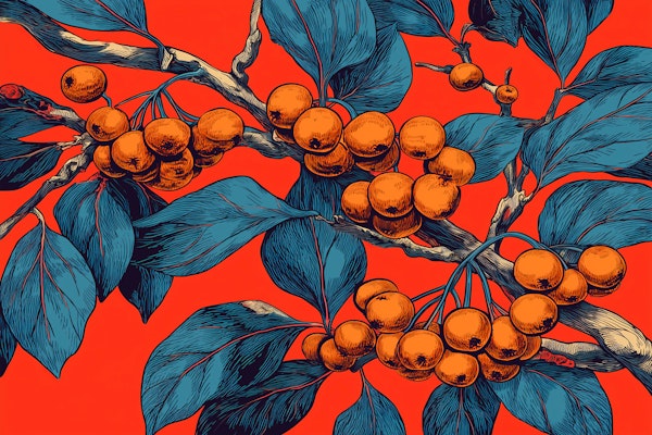 Autumn Orange Berries