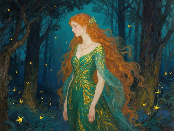Enchanted Forest Maiden