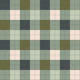 Checkerboard Grid Gingham L – Blue & Green