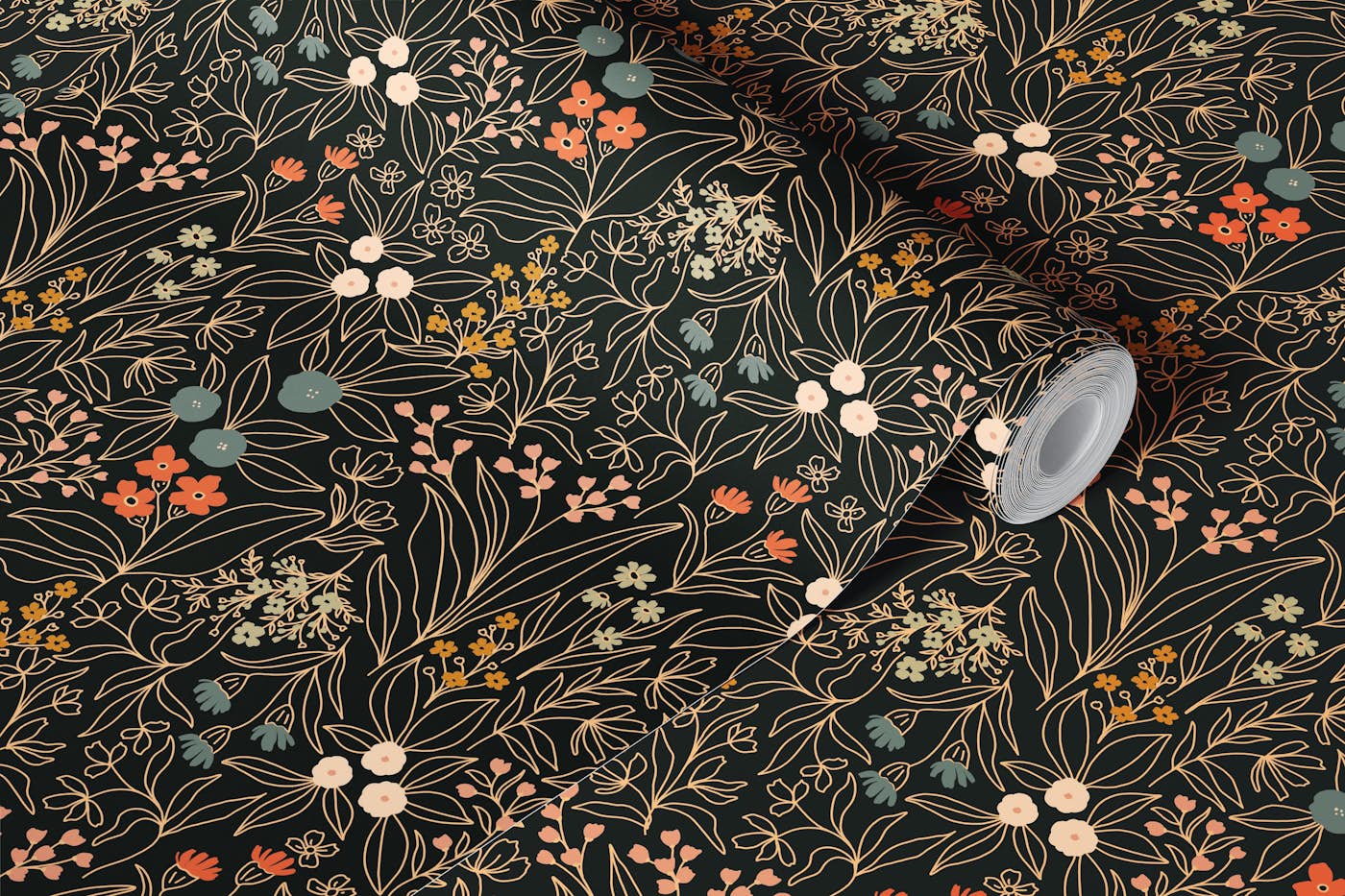 Collette wallpaper roll